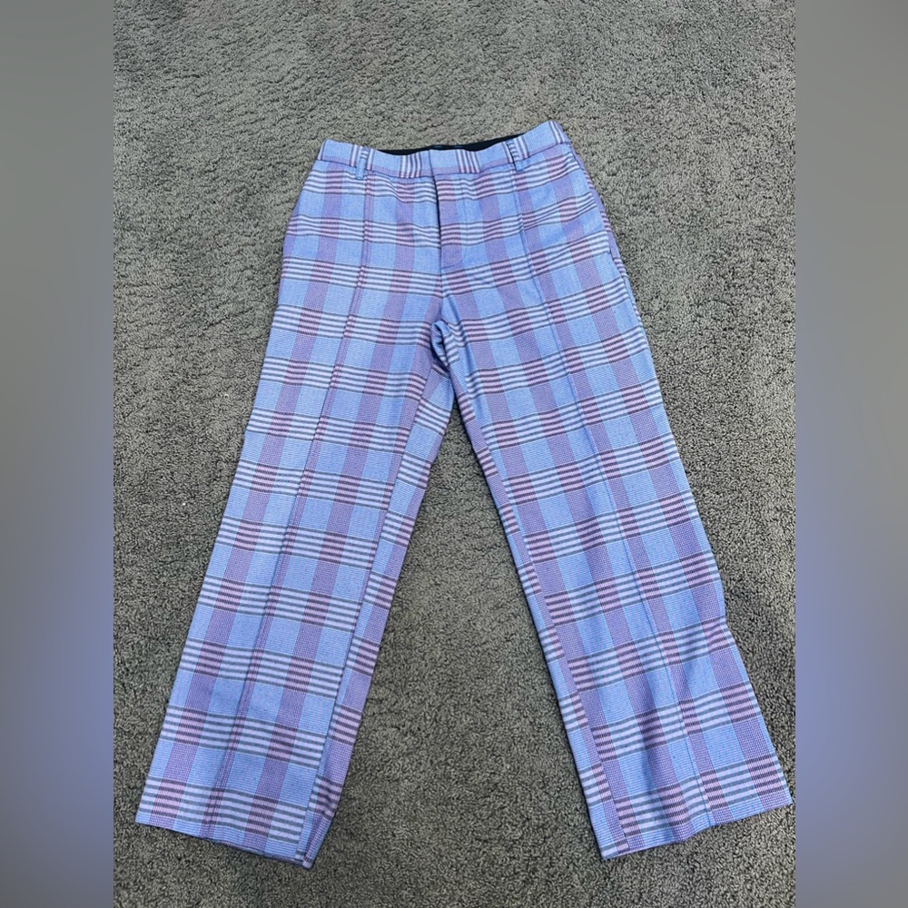 Urban Outfitters Trouser Purple Plaid Pants! Size 4!